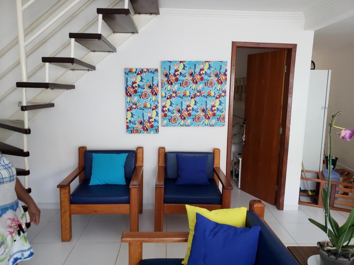 Casa 3 Suites Duplex Ar Completa Condominio Fechado Moria A 500 M Praia Axe Moi Porto Seguro Exteriör bild
